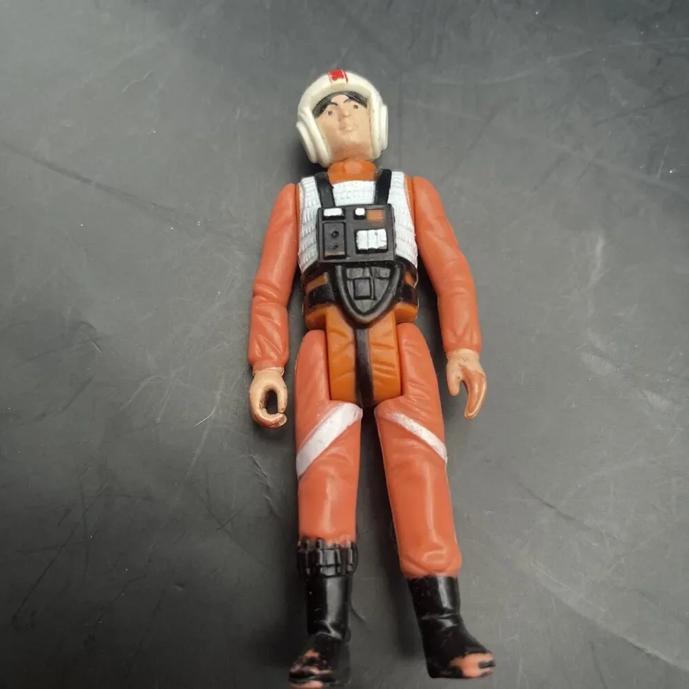 Vintage Star Wars Luke Skywalker X Wing Fighter Pilot Action Figure 1978 HK